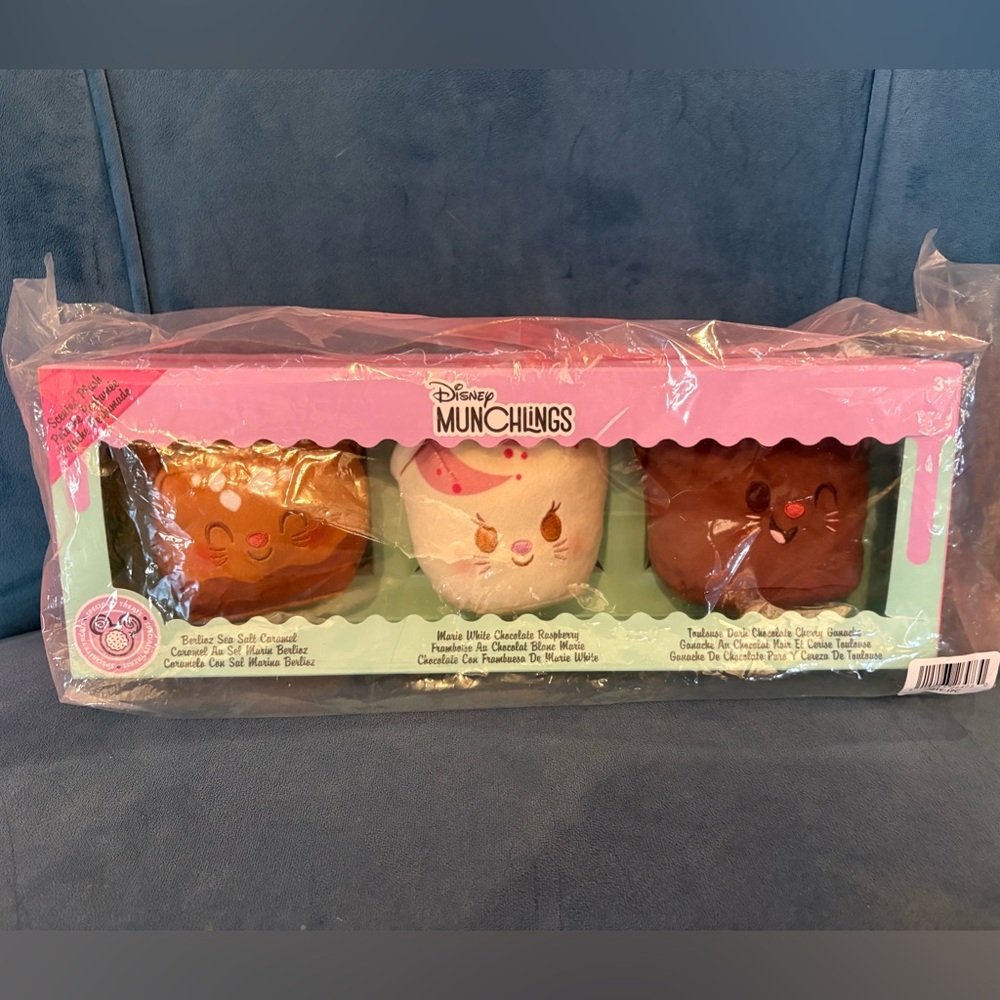 Disney Munchlings Aristocats Trio: Marie, Berlioz, & Toulouse